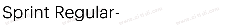 Sprint Regular字体转换 Sprint Regular字体转换